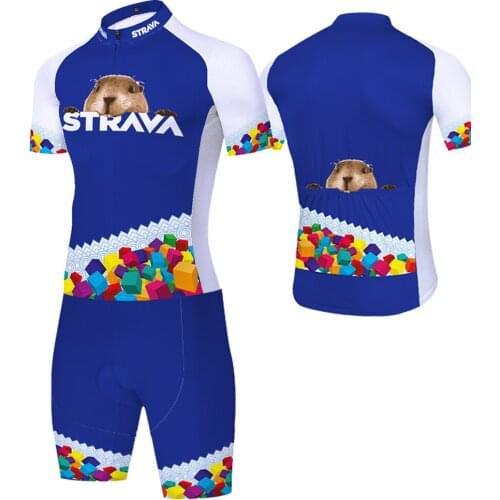 Strava maillot ciclismo hombre verano ​20D gel pad triathlon suit quick dry uniforme ciclismo Summer cycling clothing men