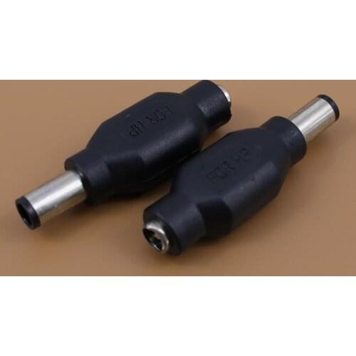 YuXi DC Terminals 5.5 * 2.5mm Compatible 5.5*2.1 mm Female to 7.4*5.0 mm Male for HP Laptop Connector 7.4 5.0 DC Power Adapter