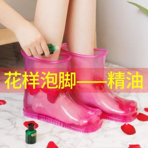 Bathroom foot bath slippers home bathroom household creative massage foot spa bath artifact wash foot tub