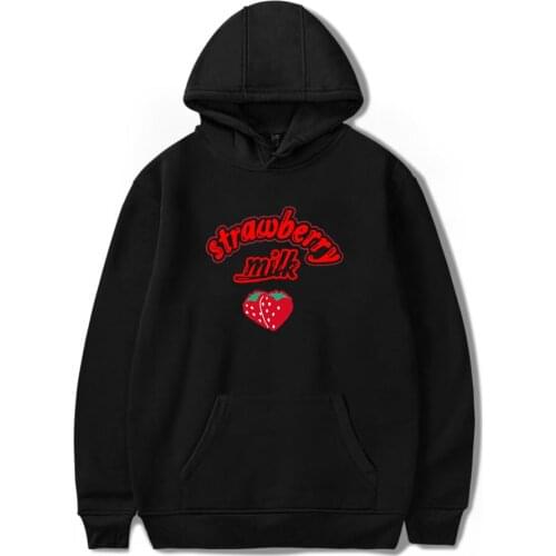 WAMNI Brand 2019 Fashion Strawberry Hoodies Casual Print Harajuku Oversize Stylish Sweet Gilr Pullovers Sweatshirts Hoodie