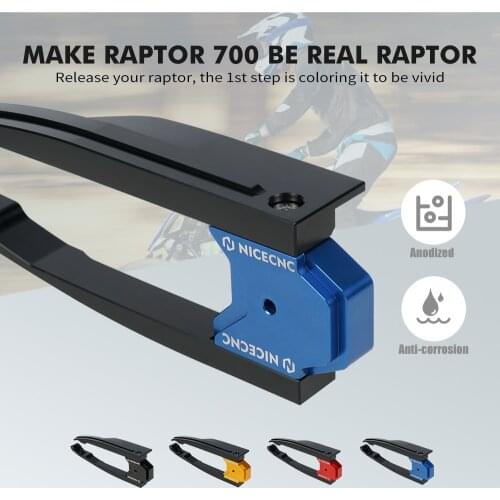 NICECNC Motorcycle Chain Guide Guard Cover Protector For Yamaha Raptor 700R YFM700R 700RW 700RSL 700RSE Raptor 700 YFM700 R SE