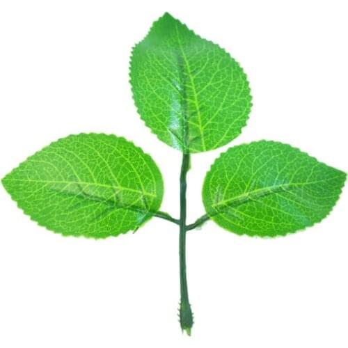 20pcs Artificial Rose leaves Christmas decor leaves DIY flower wreath/flower bouquets home decor accessories