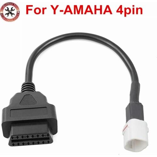 2021 Newest OBD2 Connector for Motorcycle Motobike For YAMAHA 3pin 4pin OBD OBD2 Extension cable Free shipping