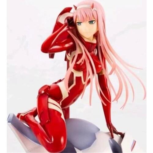 Anime Figure Anime Character Darl In The Franxx Zero Two (02) Red Boxed Figure Anime Character Model Ornament