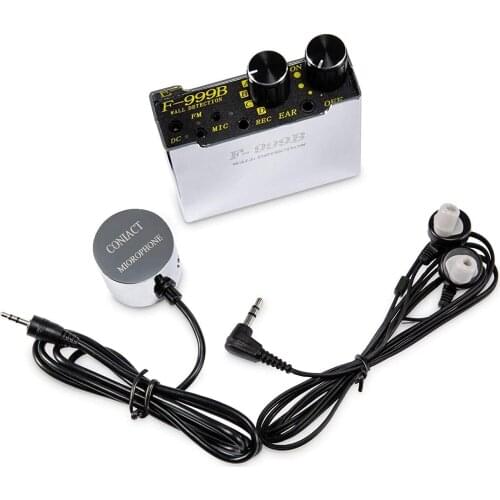 Anti Wiretapping Detector Spytec F-999B Highly Sensitive Audio Wall Probe with Amplification up to 20000x Monitor 100 Hours