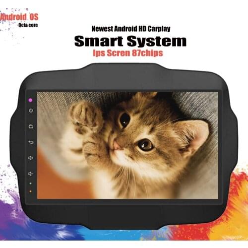 For JEEP Renegade 2016 - 2020 Car Radio Multimedia Video Player Navigation dvd video player Android 10 6G 128G Gps navi carplay