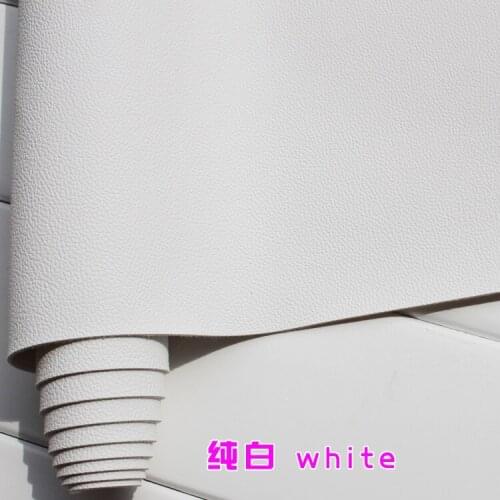 White PU Leather Faux Leather Fabric Car Interior Leather Car Seats Sold BTY