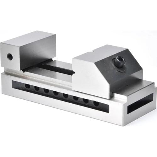 2.5 Inch QKG Fast Moving Flat Jaw Grinder Right Angle Vise High Precision Pure Steel Clamp