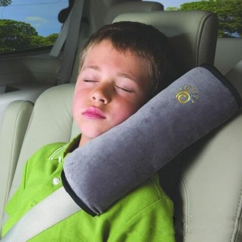 Baby Kid Car Pillows Travel Pillow Auto Safety Belt Harness Shoulder Pad Neck Sleeping Pillow Children Car Protection Pillow