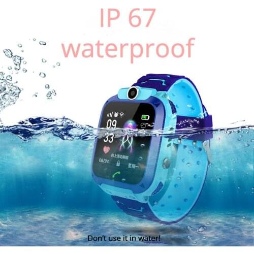 2020 Kids smart watch sim card tracker waterproof 2G phone watch Mutli-function toy photo touch screen watch gift for boy girl