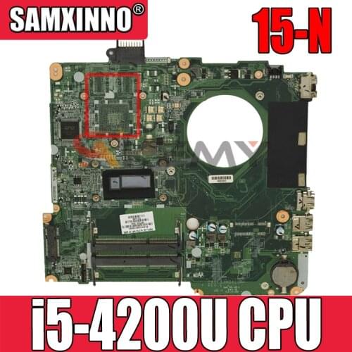 For HP 15-N Laptop Motherboard DA0U83MB6E0 732086-501 732086-501 With i5-4200U Mainboard 100% fully tested