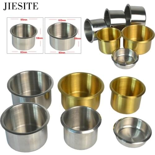 JIESITE 1pcs Drop-In Cup Holder for Poker Table, Casino Accessories with high quality 4 stytle for choose
