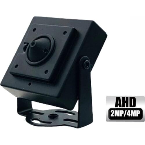HD 2MP 4MP Mini Type AHD Camera 3.7mm Lens Security Video Camera Metal Indoor Surveillance Cam System Video Surveillance
