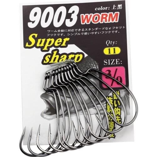 Kingbox hook road 9003 CD wide belly a crank and soft bait the hook clasps to strengthen triangular pointed sea jig