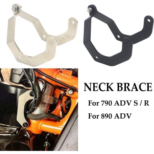 Motorcycle Headlight Reinforcement Bracket Set Neck Brace For 790 ADV Adventure R S 2019 2020 890 Adventure ADV 2020 2021