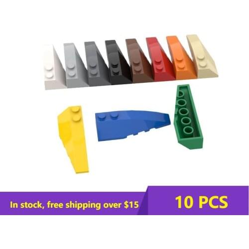 10PCS MOC Bricks Assembly Particles 41747 6x2 (right) Building Block Bricks Parts Children DIY Educational Kids Gifts Toys