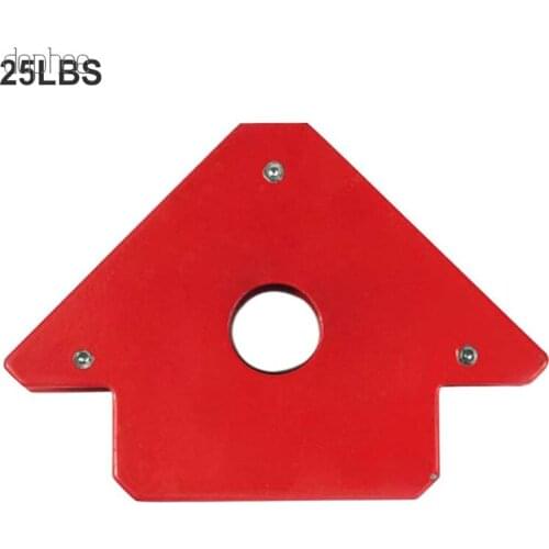 Dophee 1pc 25LBS Welding Magnetic Holder Strong Magnet 3 Angle Arrow Welder Positioner Power Soldering Locator Tool