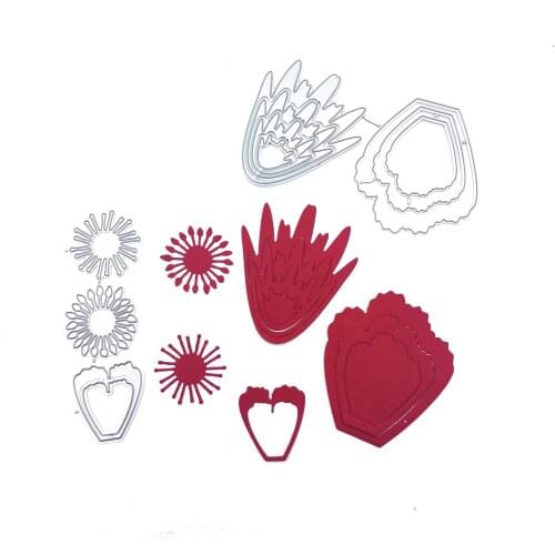 Julyarts 100*88MM Metal Cutting Dies Card Making Supplies Metal Dies for Scrapbooking Card Decoration Making