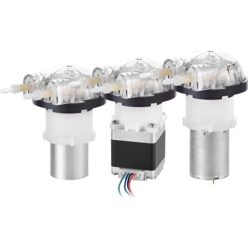Pengpu Micro Peristaltic Pump Stepper Motor 12V High Accuracy 24V Metering