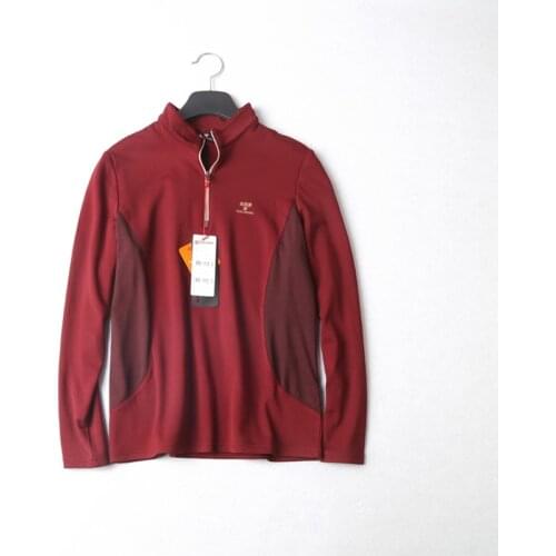 Autumn Outdoor Fleece Keep Warm Full Sports Function T-shirt Quick dry Breathable Render Unlined Upper Garment Catch A Pullover