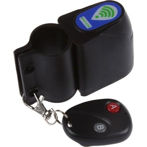 Anti-Theft Lock Bike Bicycle Security Vibration Alarm Wireless Remote Control