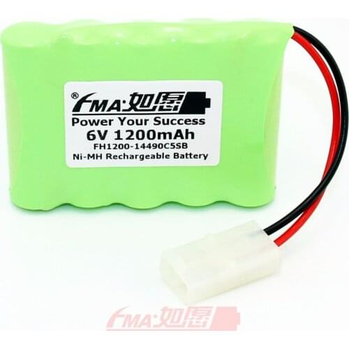 Home Alarm system Backup Power Ni-MH AA 6V 1200mAH Rechargeable Battery DIY for BA225030 Emergency Exit Entrance light GC87C