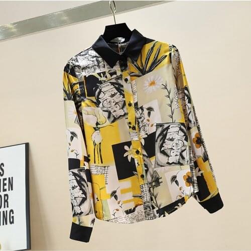 SUN FOR YOU Womens Satin Shirts