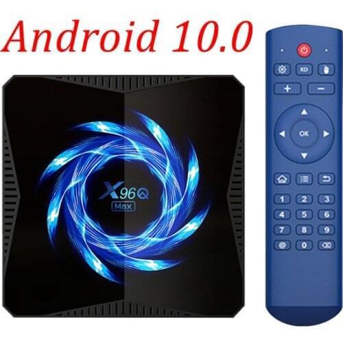 5pcs X96Q Max TV Box Android 10 Allwinner H616 Quad Core 4GB 32GB 64GB 2.4G&5G Dual Wifi BT 5.0 4K Ultra HD Media Player