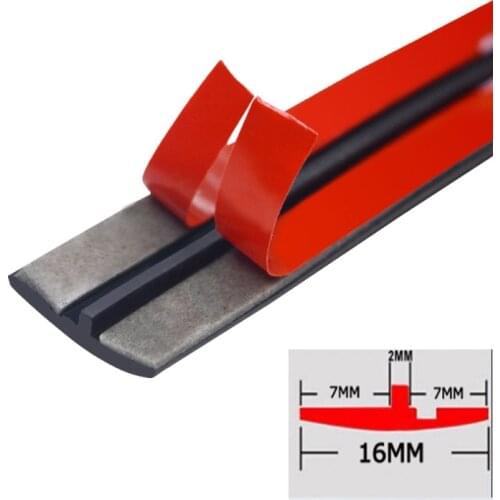 2-8Meters Rubber Car Door Seal Auto Roof Windshield Sealant Protector car Seal Strip Sound Insulation Window Seals For Auto