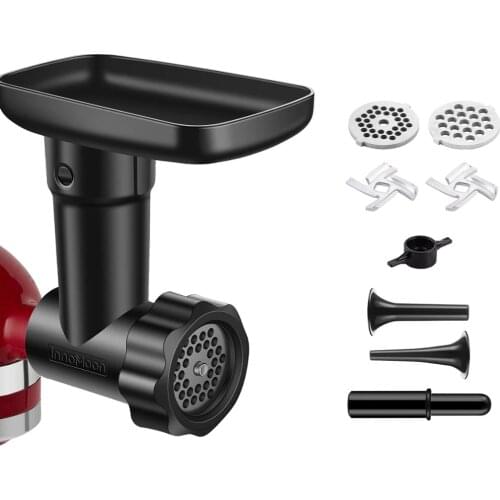 High quality Food Meat Grind Attachment Accessory for KitchenAid Stand Mixer- Included 2 Sausage Filler Tubes