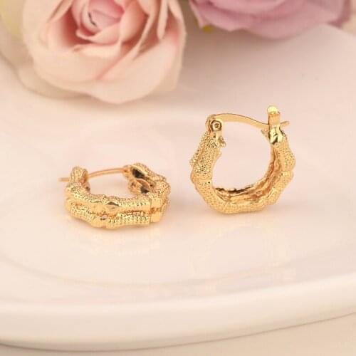Bangrui Hot Selling New Style Fashion Jewelry Gold Color Dubai gold Color jewelry Earring women gift