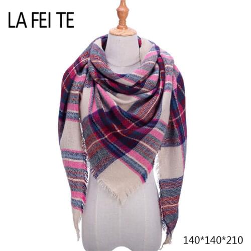 Winter Cashmere Scarf Women Men Neck Shawl Hijab Pashimina Male Female Stoles Plaid Ponchos Bandana Women Scarfs For Ladies 2019
