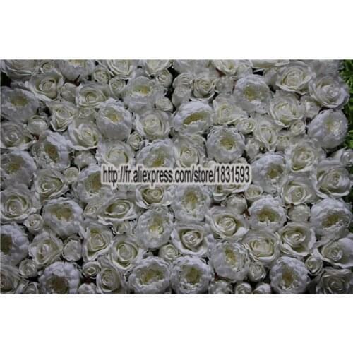 10pcs/lot Artificial silk rose peony flower wall wedding background decoration road lead market runner decoration TONGFENG