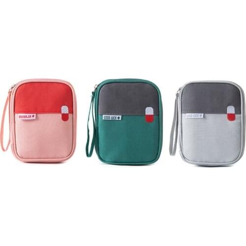 Emergency Medicine Storage Bag Family Portable Medicine Bag Outdoor Travel