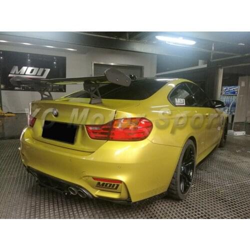 Car Accessories Carbon Fiber GTS Style Rear GT Wing Fit For 2014-2017 F82 M4 Trunk Spoiler