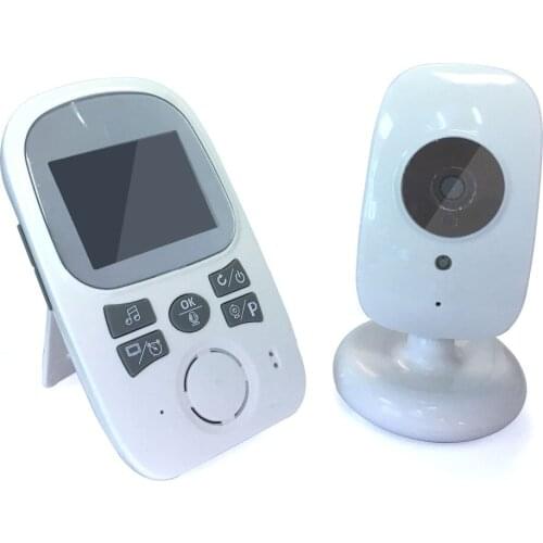 Wireless 2.4Ghz 2.4inch Digital Baby Monitor Support One For Four Cam Music Intercom 4 times Magnification 8 hours Standby A99