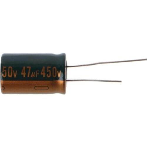 450V 47uF Capacitance Electrolytic Radial Capacitor High Frequency Low ESR K5DB