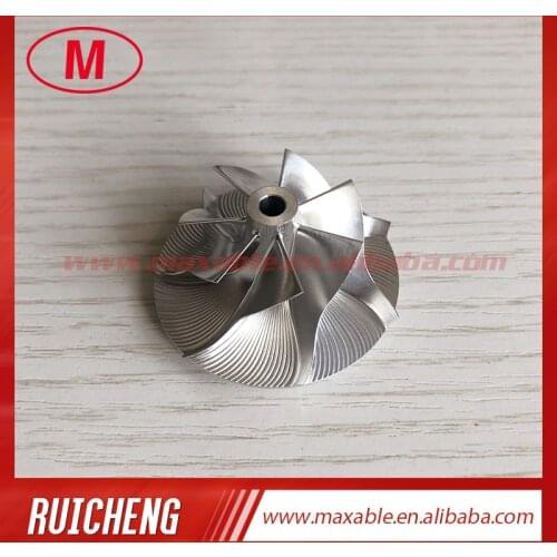 GT12 reverse 30.00/44.01mm 7+0 Blades high performance milling/aluminum 2618/billet compressor wheel