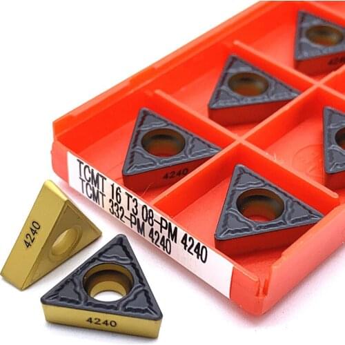 High-Quality External Turning Tools TCMT16T304 TCMT16T308 PM4225 4240 Carbide CNC Turning Tools TCMT16T304 PM 4225