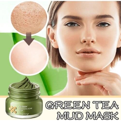 Hot Face Cleansing Mung Bean Mud Peeling Acne Blackhead Treatment Mask Remover Contractive Pore Whitening Hydrating Care Creams