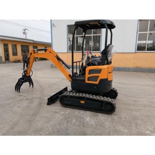 Mini excavator micro digger hydraulic 1.8 ton 2 ton crawler excavator for sale
