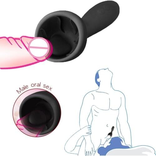 Male Vibrating Cock Rings Erection Enhancing Sex Toys For Couples Chastity Cage Licking The Glans Penis Vibrator Sex Furniture