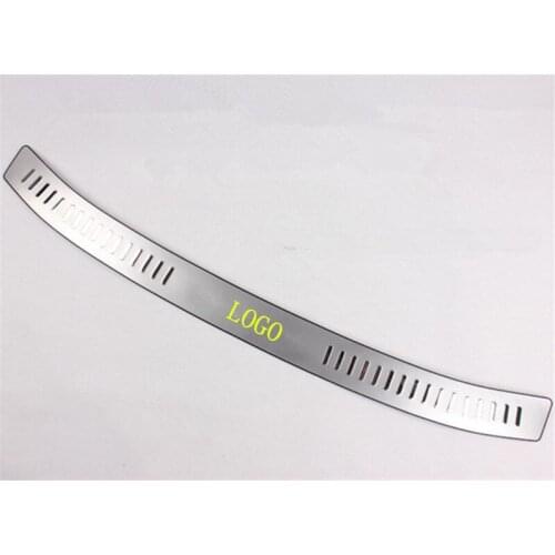 Stainless steel Rear Bumper Protector Sill Trunk Tread Plate Trim for Honda CRV CR-V 2007-2011 Car styling