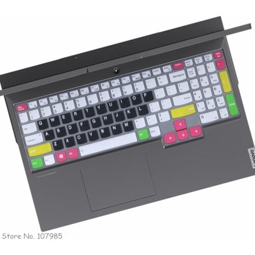 Soft Silicone Laptop keyboard Cover Protector Skin For Lenovo IdeaPad Gaming 3 3i 15” AMD gaming laptop 15.6 inch 2020 Notebook