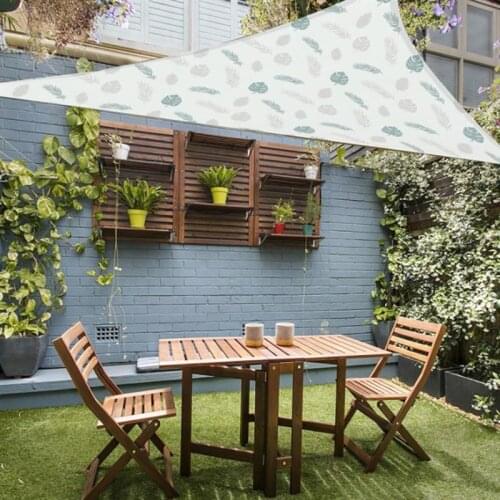 Sunshade Waterproof Shade Sail Sun Canopy Cover Trilateral/Triangle 3x3x3M Garden Yard Awnings Car Sunshade Cloth Summer