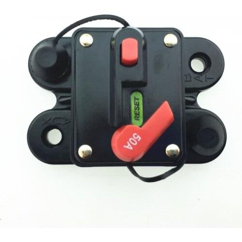STARPAD Car audio conversion with switch fuse holder power protection high voltage automatic recovery circuit breaker