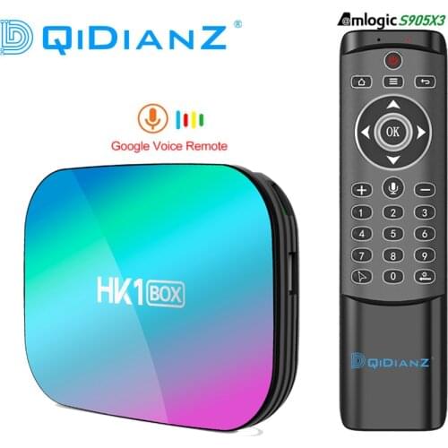 HK1 BOX 8K Amlogic S905X3 4GB RAM 64GB HK1Box Android 9.0 Set Top Box Dual Wifi 4K Smart Media Player PK X96AIR H96MAX A95XF3