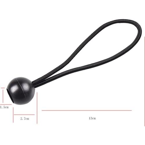 10 X SILVER LINE TARPAULIN BALL BUNGEES SHOCK ELASTIC BUNGEE TIE LOOP CORD TENT
