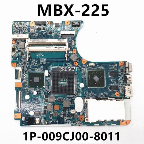 Free shipping For Sony MBX-225 Laptop motherboard 1P-009CJ00-8011 100% working well