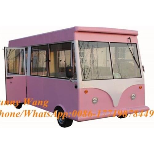 2020 new arrival Outdoor Mobile Food Trailer/ Street electric Food Cart/ China Factory Mobile Food Truck vehicle For Sale